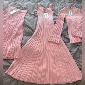 Kenzo Knit midi glittery dress XS